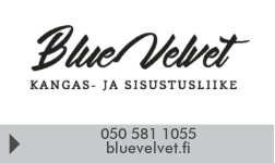 Kangas- ja Sisustusliike Blue Velvet logo